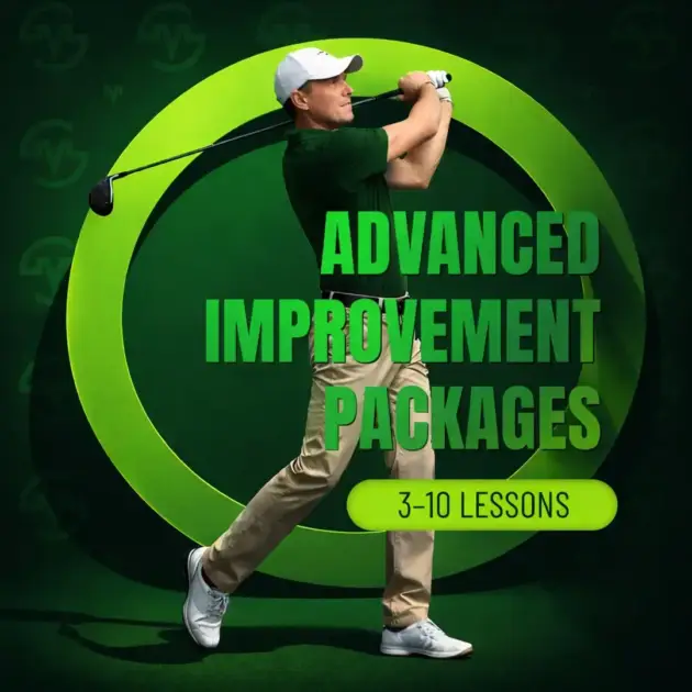 PGA Master Professional Simon McGreal delivering a golf performance package session at Bradfield College